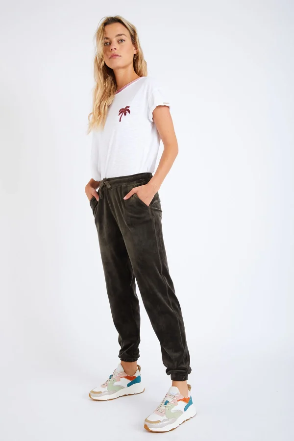 site soldes Banana Moon Pantalon En Velours Kaki Quick Wildlake 1