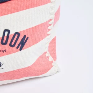 Banana Moon Petit Sac Rayé Rose Ani Lohan 10