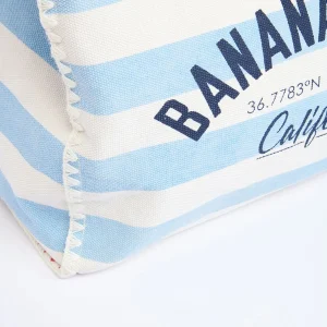 Banana Moon Sac Cabas Rayé Bleu Ciel Seta Lohan 18
