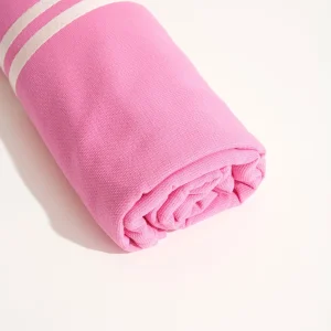 Banana Moon Fouta De Plage Coloris Rose Stelis Bubbling 8