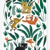 Planche De Stickers LILIPINSO – Petits Animaux De La Jungle Multicolore – Lilipinso 10