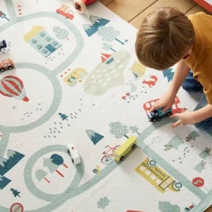 Tapis Circuit Joliville Ivoire – Vertbaudet Boutique 16